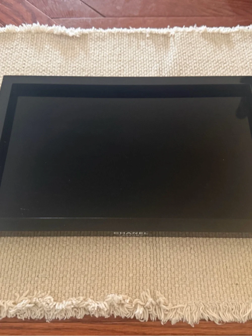 CHANEL Black Tablet Display for Parfums